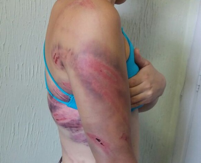 Vizinhos denunciaram à polícia que mulher sofria agressão do marido havia três dias no bairro Padre Anchieta, em Campinas (SP) (Foto: Polícia Civil).