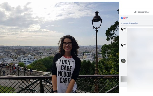 Giovana Sinopoli foi assassinada a facadas em Nova Mutum (Foto: Facebook/Reprodução).