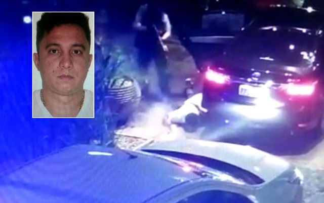 Wagner Ferreira da Silva foi morto em frente a hotel na Zona Leste de São Paulo (Foto: TV Globo/Reprodução).