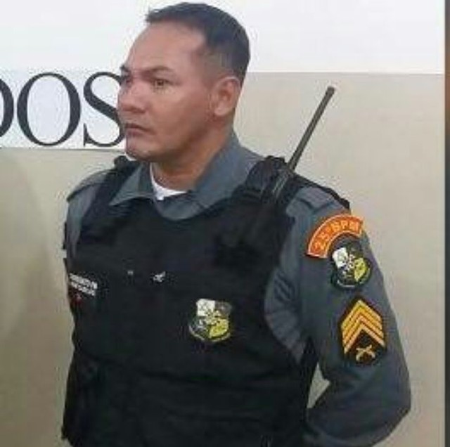Vítima morreu no local do crime em Várzea Grande (Foto: Leandro Trindade/TVCA).