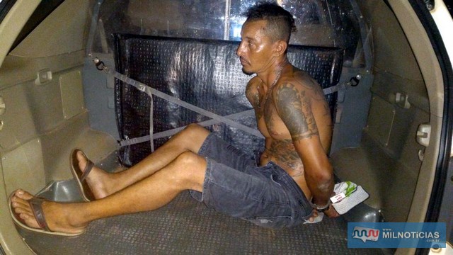 Servente de Pedreiro “Gayzu” foi indiciado e recolhido à cadeia de Pereira Barreto. Foto: DIVULGAÇÃO