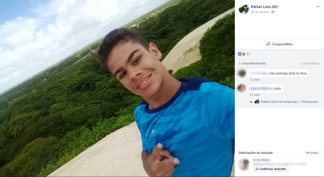 Corpo de Rafael Gomes de Lima foi encontrado embaixo de viaduto em Boituva (Foto: Reprodução/Facebook).