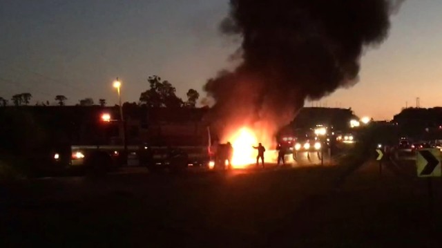 Motociclista morreu após acidente em Espírito Santo do Pinhal (Foto: Reprodução / EPTV).