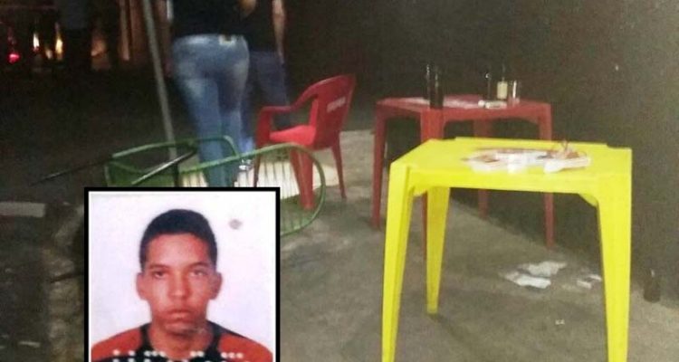 O comerciante Gilberto dos Santos Custódio Filho, 29 anos, morreu após ser baleado em seu bar,no bairro José Saran (Traitu), em Araçatuba. Foto: RP10