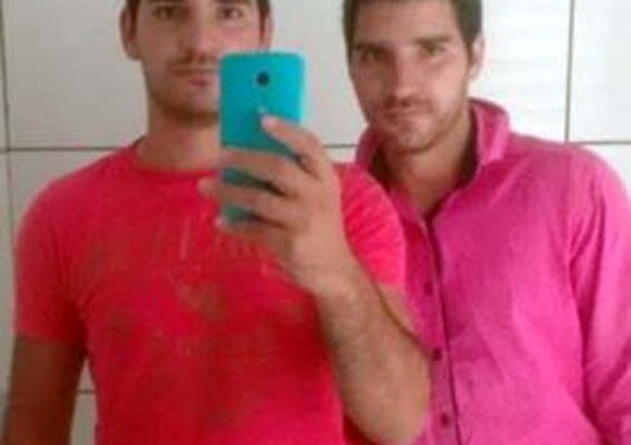 No Gol de Cruzeiro morreram os irmãos gêmeos, Tiago e Diego Padilha de 22 anos. Fotos: Facebook