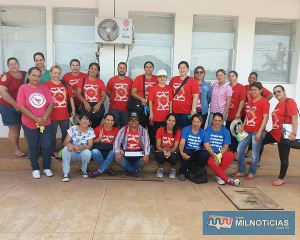 Equipe de controle de vetores de Nova Independência. Foto: Assessoria de Comunicação
