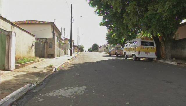 Crime ocorreu na Vila Cantizani, em Piraju (Foto: Reprodução/TV TEM).