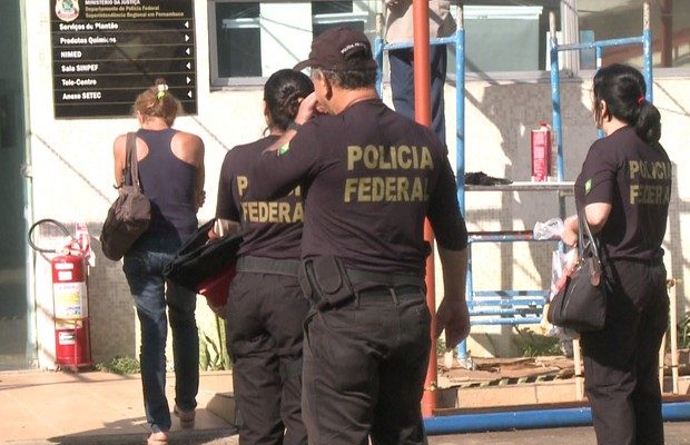 Polícia Federal realiza operação para combater fraudes no INSS. (Foto: Reprodução/TV Globo
