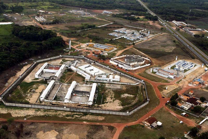 Centro de Recuperação Penitenciário Pará III, no Complexo Prisional de Santa Izabel. (Foto: Oswaldo Forte/O Liberal)