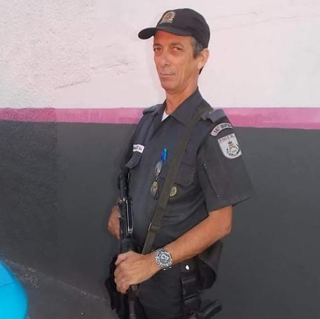 Subtenente Marcílio de Melo Ferreira, morto em uma tentativa de assalto a um posto de combustíveis. (Foto: Reprodução/ Facebook).