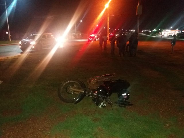 Motociclista morreu na Rodovia Mário Andreazza, em Várzea Grande (Foto: Deletran).
