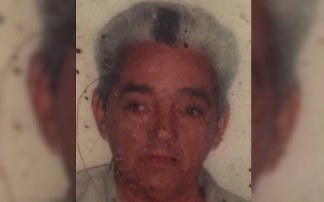 O idoso Joaquim José Borges, encontrado morto dentro de banheiro do Ciams Urias Magalhães, em Goiânia (Foto: Reprodução/TV Anhanguera).