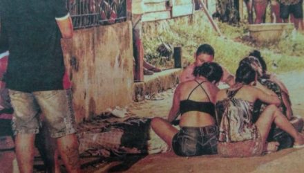 Brendo Alison Coelho foi assassinado enquanto conversava na rua (Foto: Elivaldo pamplona/Jornal Amazônia).