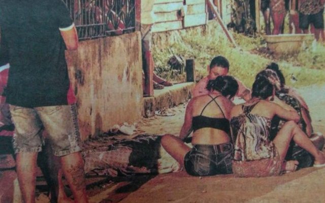 Brendo Alison Coelho foi assassinado enquanto conversava na rua (Foto: Elivaldo pamplona/Jornal Amazônia).
