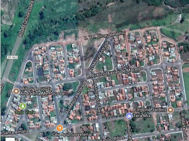 Crime que causou espanto aconteceu no bairro Bela vista. foto: Google Earth/reprodução