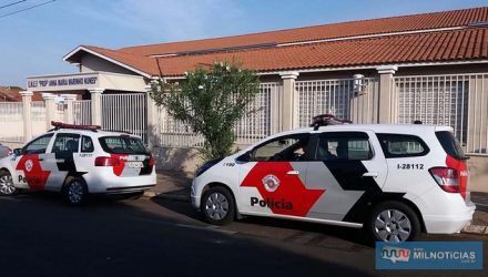 Polícia Militar compareceu ao local para registro de ocorrência. Foto: MANOEL MESSIAS/Agência