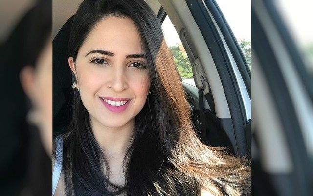 Laís Fernanda Araújo Silva foi morta enquanto tentava estacionar carro, em Goiânia (Foto: Facebook/Reprodução).