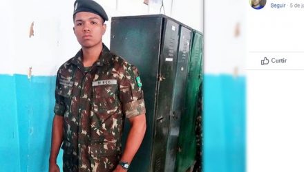 Marcelo Victor era soldado do Exército e morreu no local do acidente (Foto: Reprodução/Facebook).