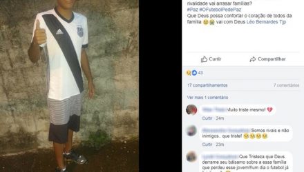 Torcedor da Ponte Preta, Leonardo Bernardes foi morto após confronto de torcidas neste sábado (5) (Foto: Reprodução/Facebook).