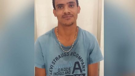 Indiciado possui várias passagens na Polícia como tráfico de entorpecente e porte ilegal de arma de fogo. Foto: DIVULGAÇÃO