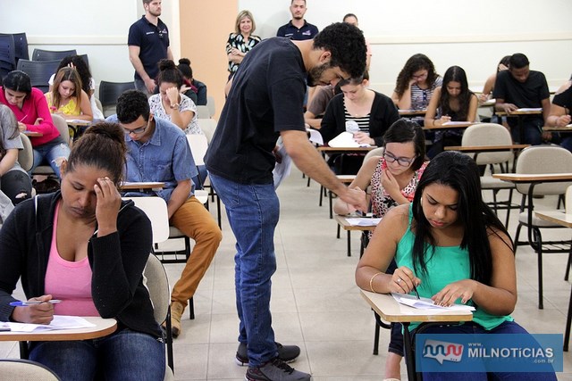 Prova objetiva será realizada no 17 de junho de 2018 na escola estadual João Brembatti Calvoso. Foto: Secom/Prefeitura
