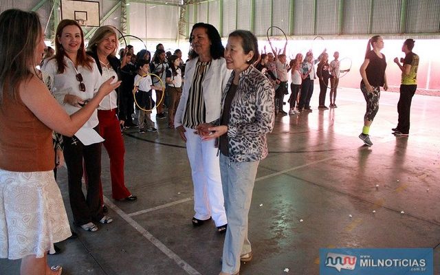 Tamiko acompanha preparativos de Desfile Cívico que resgata tradições. Foto: Secom/Prefeitura