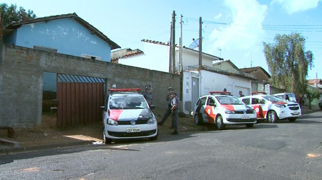 Casa onde criança de 1 ano foi esfaqueada em Franca, SP (Foto: Reprodução/EPTV).