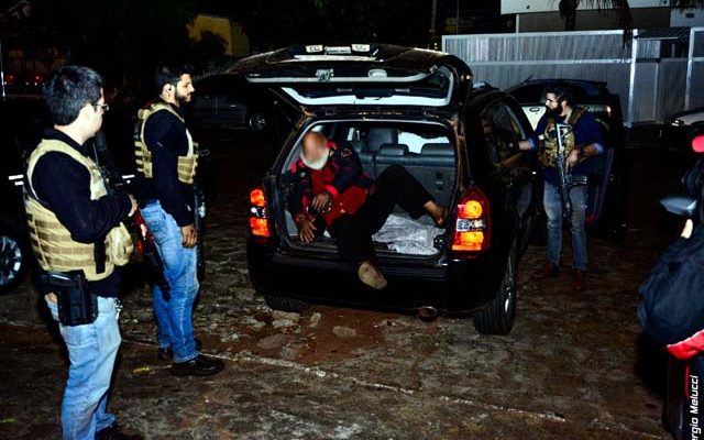 delegacia de Polícia Civil de Bataguassu. Sua prisão preventiva foi requerida à Justiça. Foto: Sergio Melucci