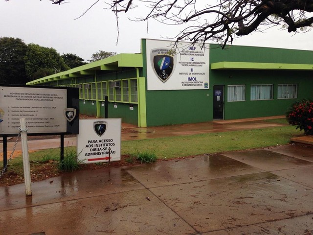 Imol de Campo Grande, onde o corpo da mulher está (Foto: Osvaldo Nóbrega/TV Morena).