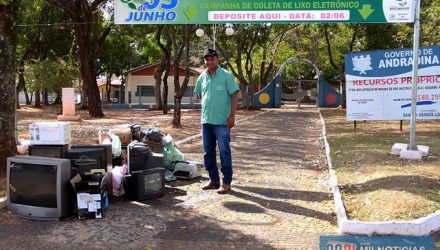 Secretaria do Meio Ambiente continua campanha durante o ano na sua sede ao lado do Horto Municipal (antigo bosque). Foto: Secom/Prefeitura