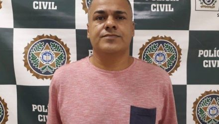 Felipe Jorge da Silva Freitas, de 44 anos, preso acusado de tráfico internacional de armas. Foto: Polícia Civil do RJ