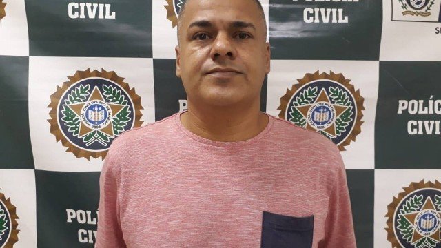 Felipe Jorge da Silva Freitas, de 44 anos, preso acusado de tráfico internacional de armas. Foto: Polícia Civil do RJ