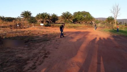 Três pessoas foram encontradas mortas na zona rural de Pontes e Lacerda (MT) (Foto: Divulgação).