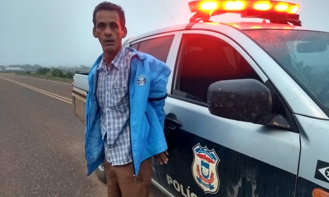 Suspeito deve ser levado para cadeia pública de Rondonópolis (Foto: Polícia Civil-MT/ Divulgação)