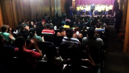 Audições de encerramento do primeiro semestre. Foto: Secom/Prefeitura