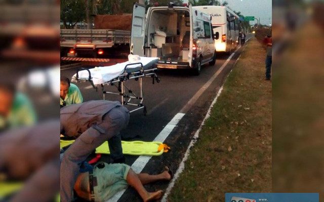 Homem foi encaminhado ao hospital José fortuna, em Castilho, onde a morte foi atestada pelo médico. Foto: DIVULGAÇÃO