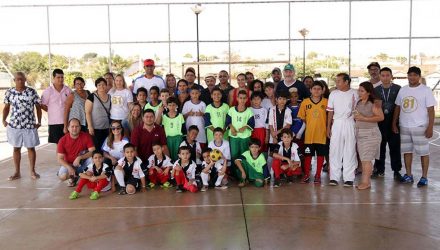 1º Torneio de Futsal do Projeto Nasce do Governo de Andradina. Fotos: Secom/Prefeitura