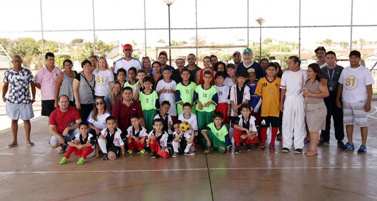 1º Torneio de Futsal do Projeto Nasce do Governo de Andradina. Fotos: Secom/Prefeitura