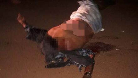 Assentado teve morte instantânea pelo local. Motorista causador ainda não foi identificado. Foto: Divulgação