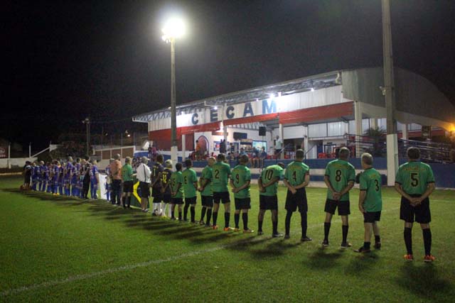 Por coincidência, Ubec (verde), esteve na abertura e jogara a grande final da Copa. Foto: MANOEL MESSIAS/Mil Noticias