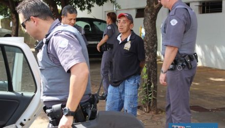 ‘Cabeção’ foi indiciado por roubo e recolhido à cadeia de Lavínia, à disposição da justiça. Foto: MANOEL MESSIAS/Agência