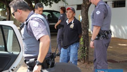 ‘Cabeção’ foi indiciado por roubo e recolhido à cadeia de Lavínia, à disposição da justiça. Foto: MANOEL MESSIAS/Agência