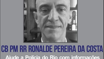 Disque Denúncia oferece recompensa de R$ 5 mil para informações que levem aos suspeitos de matar o PM Ronalde da Costa (Foto: Divulgação / Disque Denúncia).