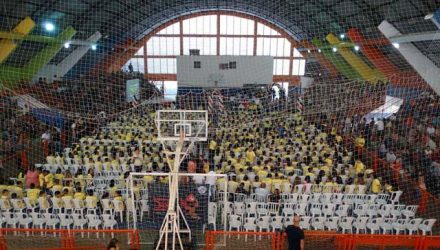 Formatura do Proerd reuniu mais de 500 pessoas entre autoridades policiais, educadores, alunos e familiares. Foto: DIVULGAÇÃO/PM