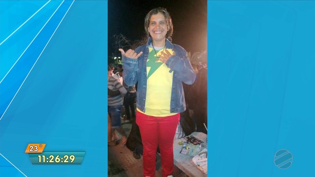 Denise foi morta com seis facadas (Foto: Reprodução/TV Morena).