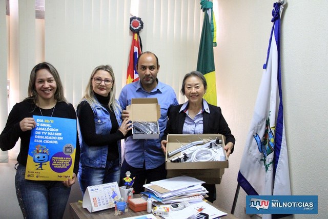 Tamiko acompanha trabalho que vem sendo realizado pelas Secretarias de Promoção Social, Educação, Saúde e Comunicação Social. Foto: Secom/Prefeitura