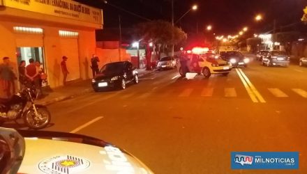 Acidente aconteceu na Av. Rio Grande do Sul, próximo do cruzamento com a rua D. Pedro I, no jardim das Aguas. Foto: MANOEL MESSIAS/Agência