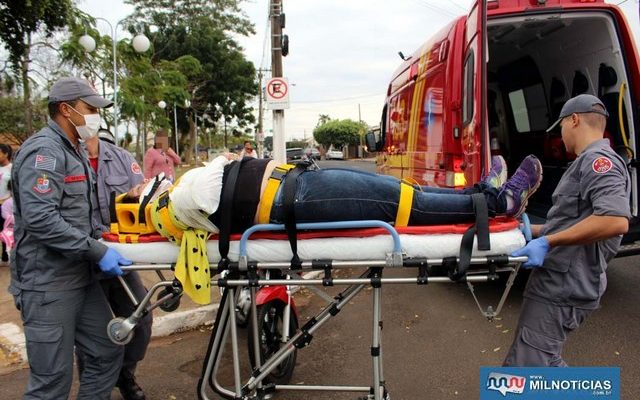Operadora de caixa sofreu fratura do braço direito, altura do ombro, além de contusões pelo corpo. Foto: MANOEL MESSIAS/Agência