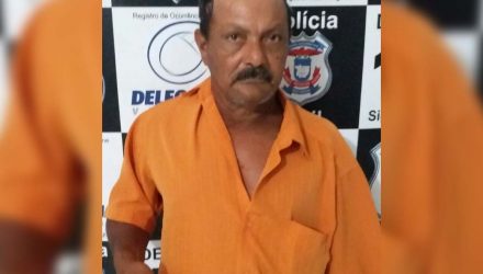 Idoso havia sido preso por suspeita de estuprar uma menina de 10 anos (Foto: Polícia Civil/Divulgação)