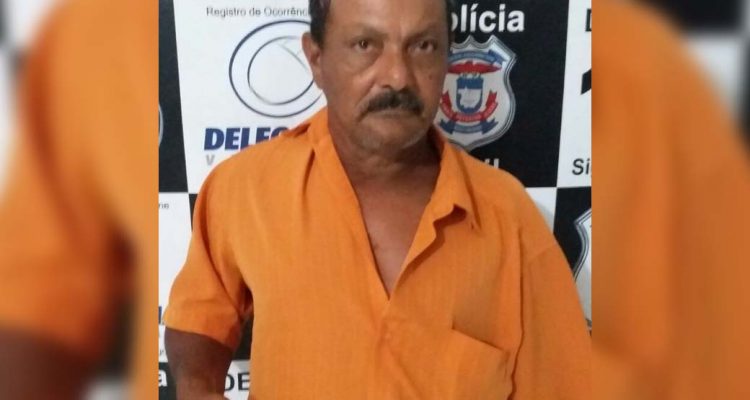Idoso havia sido preso por suspeita de estuprar uma menina de 10 anos (Foto: Polícia Civil/Divulgação)